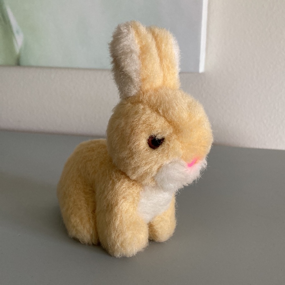 Pan Toys Vintage Plush Bunny Düsseldorf Germany Adorable Stuffed Animal Rabbit